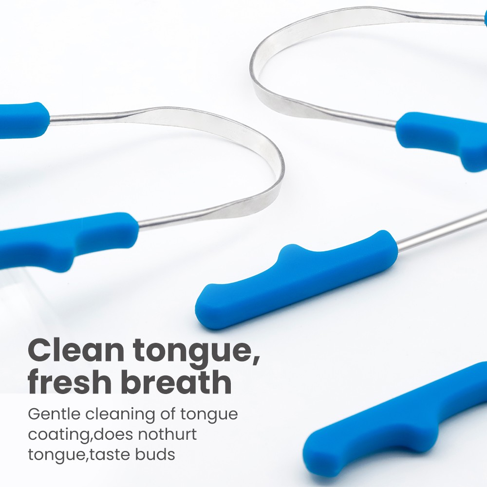 Wholesale Premium U-Shaped Stainless Steel Tongue Cleaner High Quality Copper Tongue Scraper