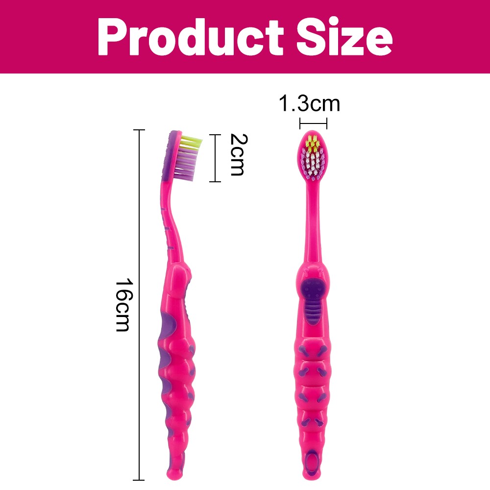 Children Tooth Brush Candy Color Super Soft Teeth Brush Wholesale Kids Brush Toothbrush