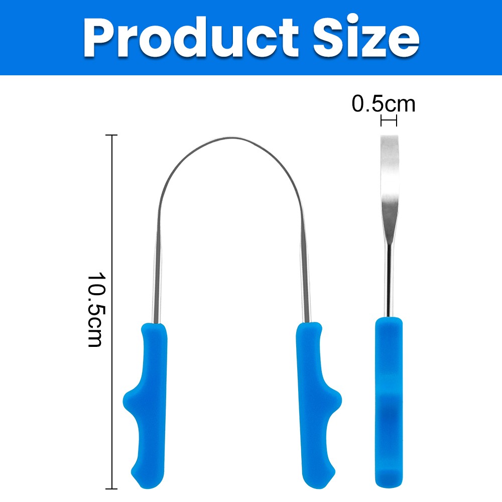 Wholesale Premium U-Shaped Stainless Steel Tongue Cleaner High Quality Copper Tongue Scraper