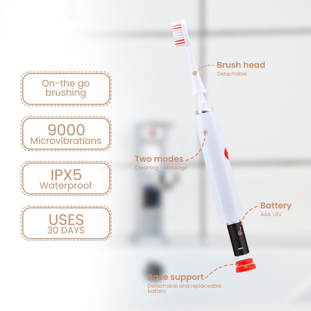 Customized Electric Toothbrush Rechargeable Smart Waterproof Rotary Electric Toothbrush