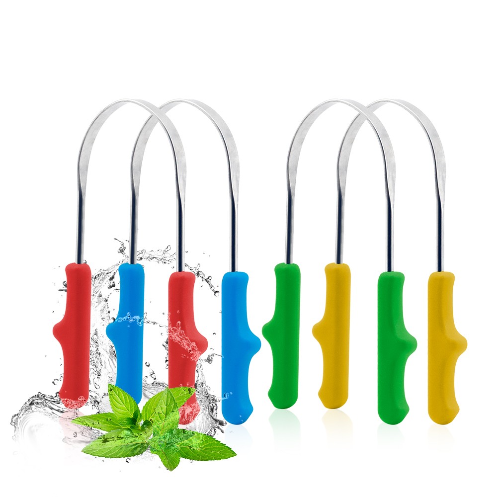 Wholesale Premium U-Shaped Stainless Steel Tongue Cleaner High Quality Copper Tongue Scraper
