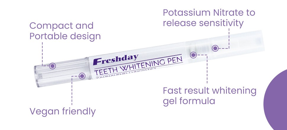 Whitening Teeth Pencil Bleaching Dental Plaque Whiten Teeth Tooth Stain Removal Pen