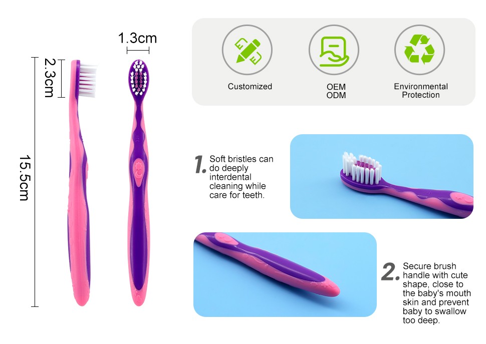 High Density Tufts Extra Soft Toothbrush for Sensitive Gums Kids Toothbrush