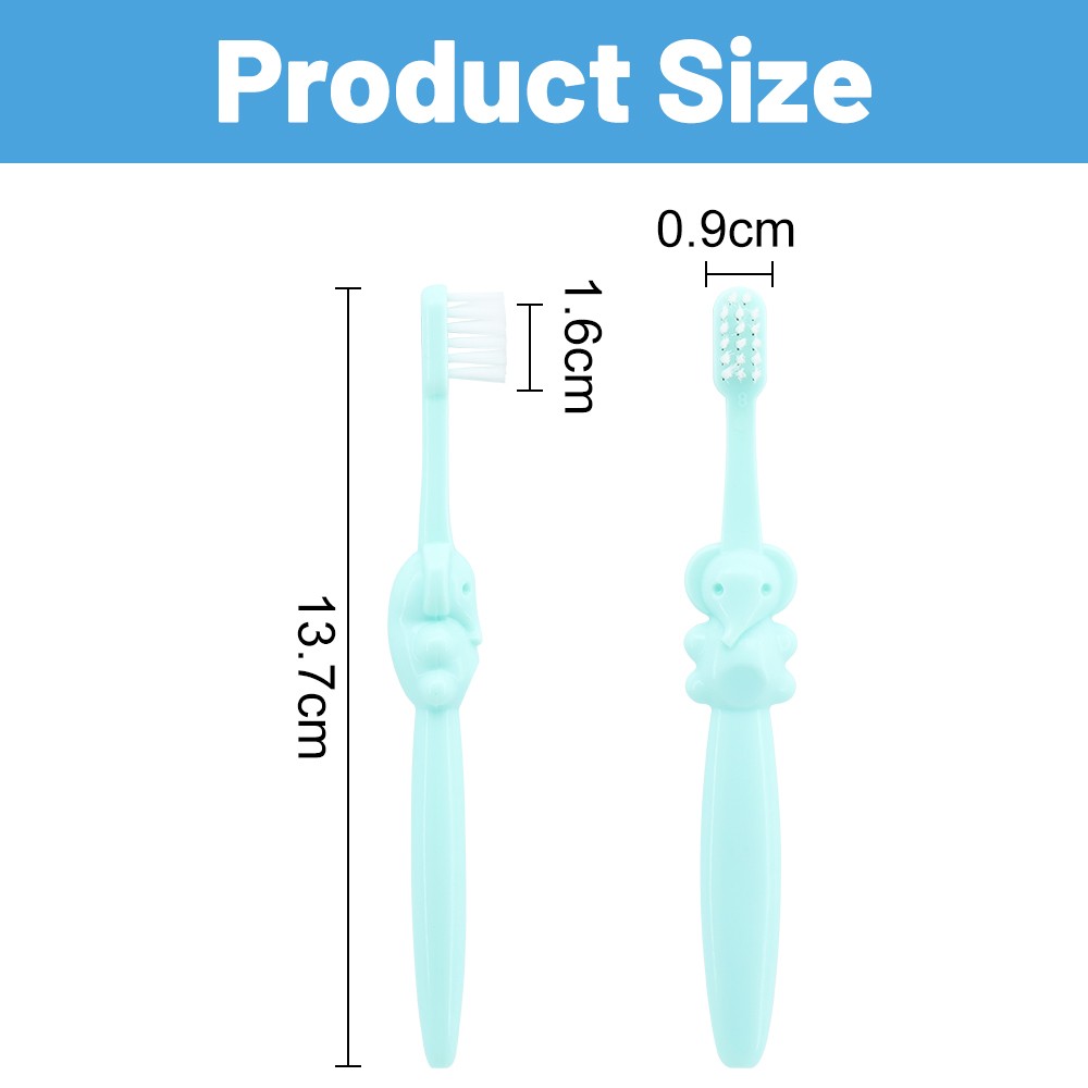 High Quality Soft Kids Toothbrush Customized Color Baby Manual Toothbrush