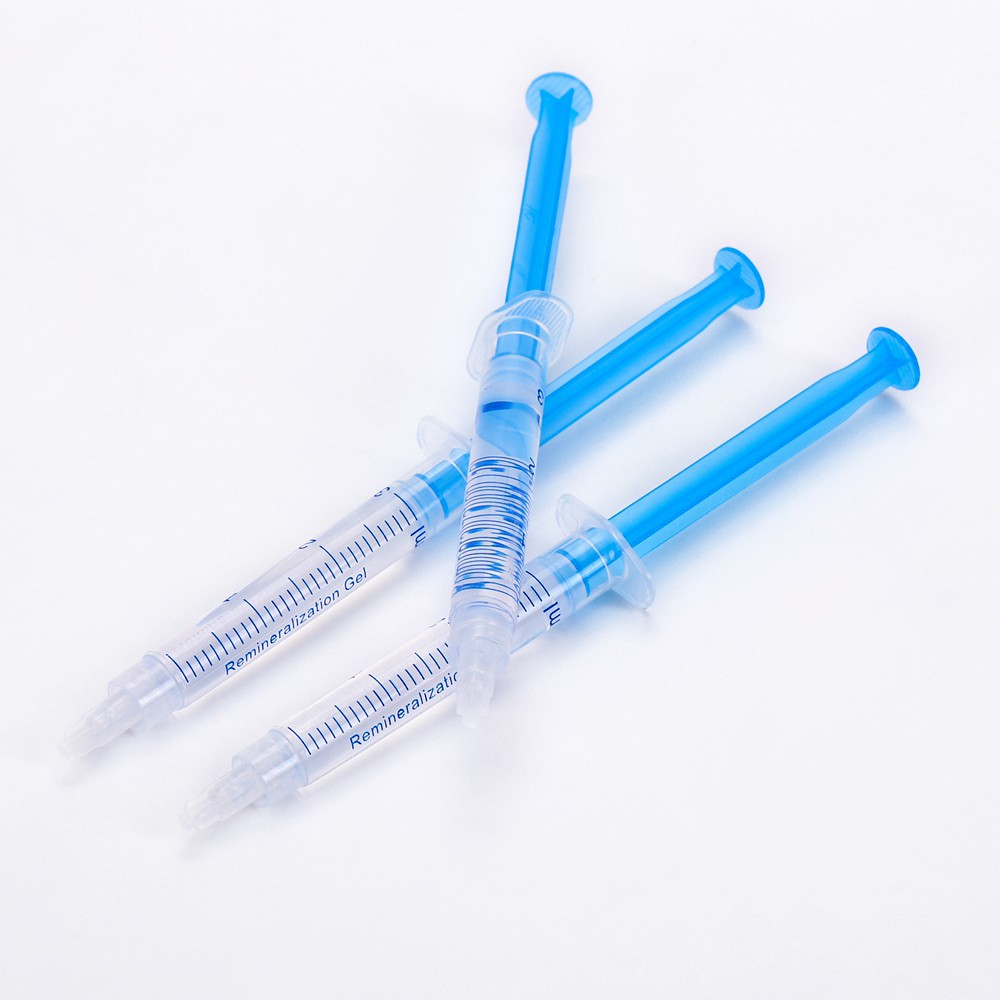 Certified Custom Logo Peroxide Teeth Whitening Gel Syringes 3ml 5ml 10ml Tooth Whitening Gel OEM