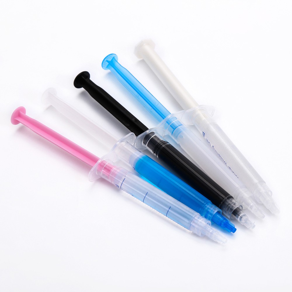 Certified Custom Logo Peroxide Teeth Whitening Gel Syringes 3ml 5ml 10ml Tooth Whitening Gel OEM