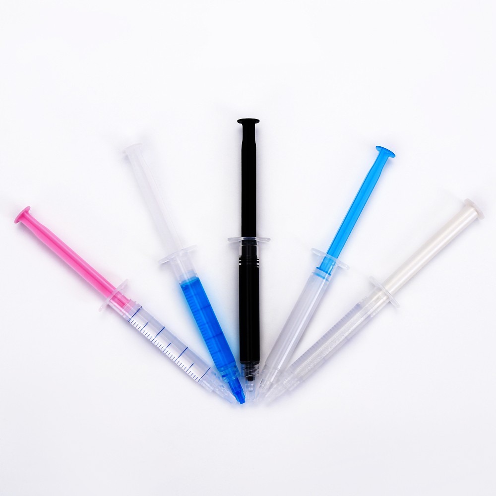 Certified Custom Logo Peroxide Teeth Whitening Gel Syringes 3ml 5ml 10ml Tooth Whitening Gel OEM