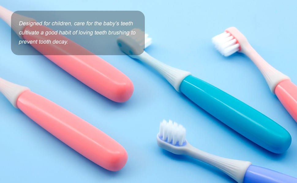 Kids Extra Soft Toothbrush for Baby Using 2-6 Years OEM/ODM Oral Cleaning Children Toothbrush