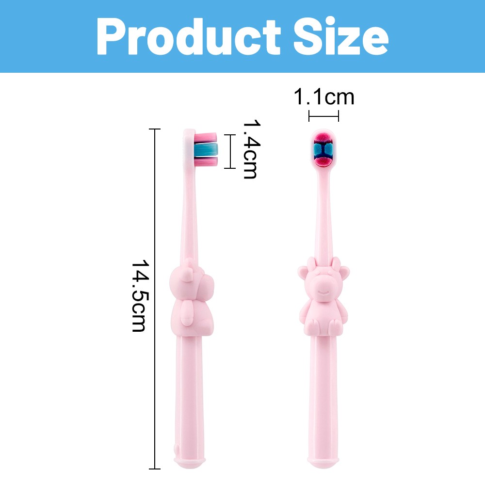 Top Quality China Kids Tooth Brush Supplier Wholesale Children Oral Hygiene Eco Cartoon Rabbit Toothbrush