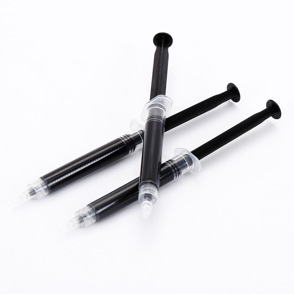 Certified Custom Logo Peroxide Teeth Whitening Gel Syringes 3ml 5ml 10ml Tooth Whitening Gel OEM
