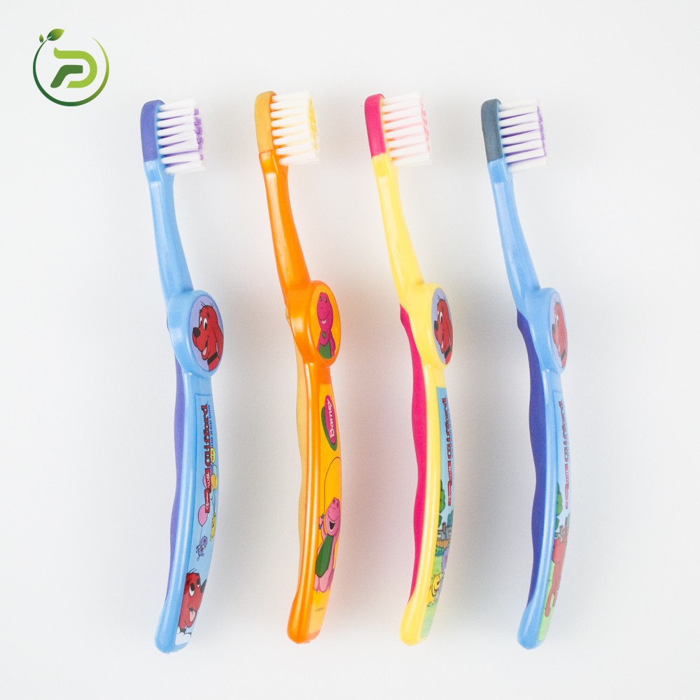 High Quality Household Soft Bristles Plastic Toothbrush Cartoon Kids Toothbrush