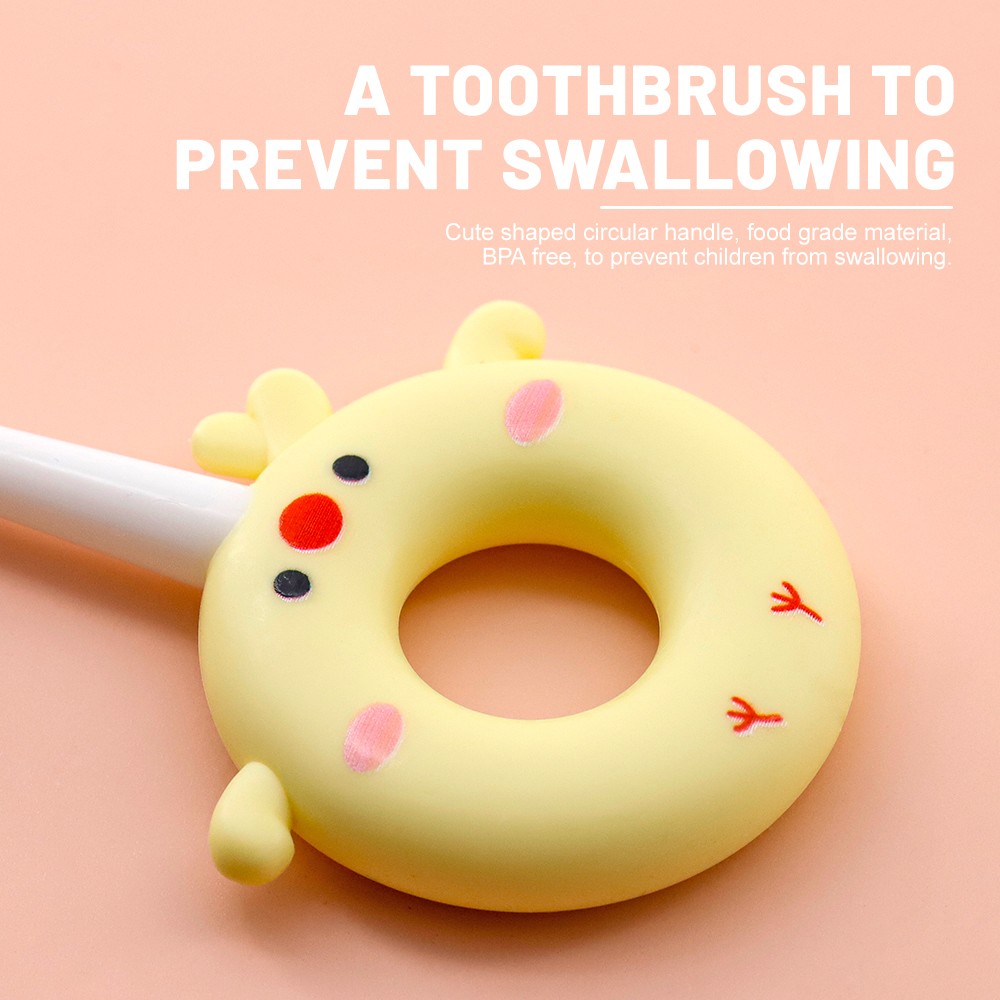 Wholesale Children′s New Cartoon Rabbit Toothbrush OEM/ODM Baby Toothbrush for 2-6 Year Old