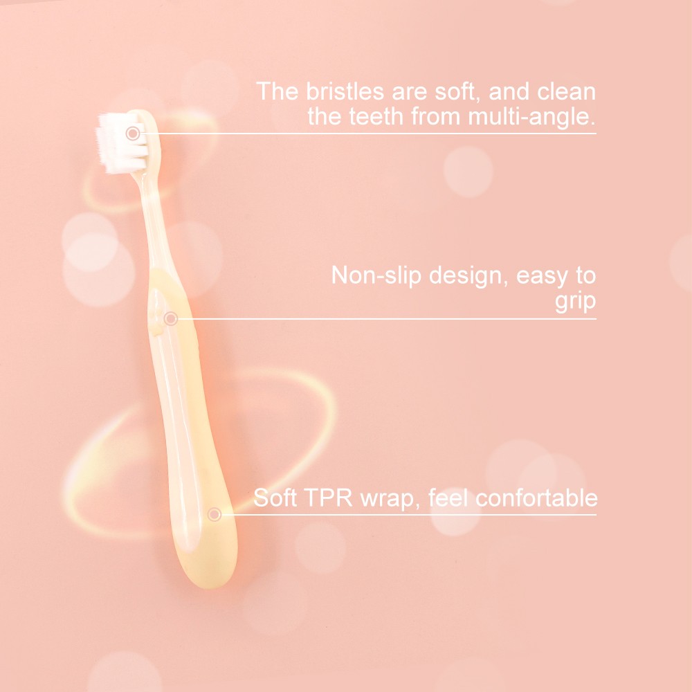 Customizable Kids Toothbrush with Comfortable Soft Handle Factory Direct Extra Soft Bristle