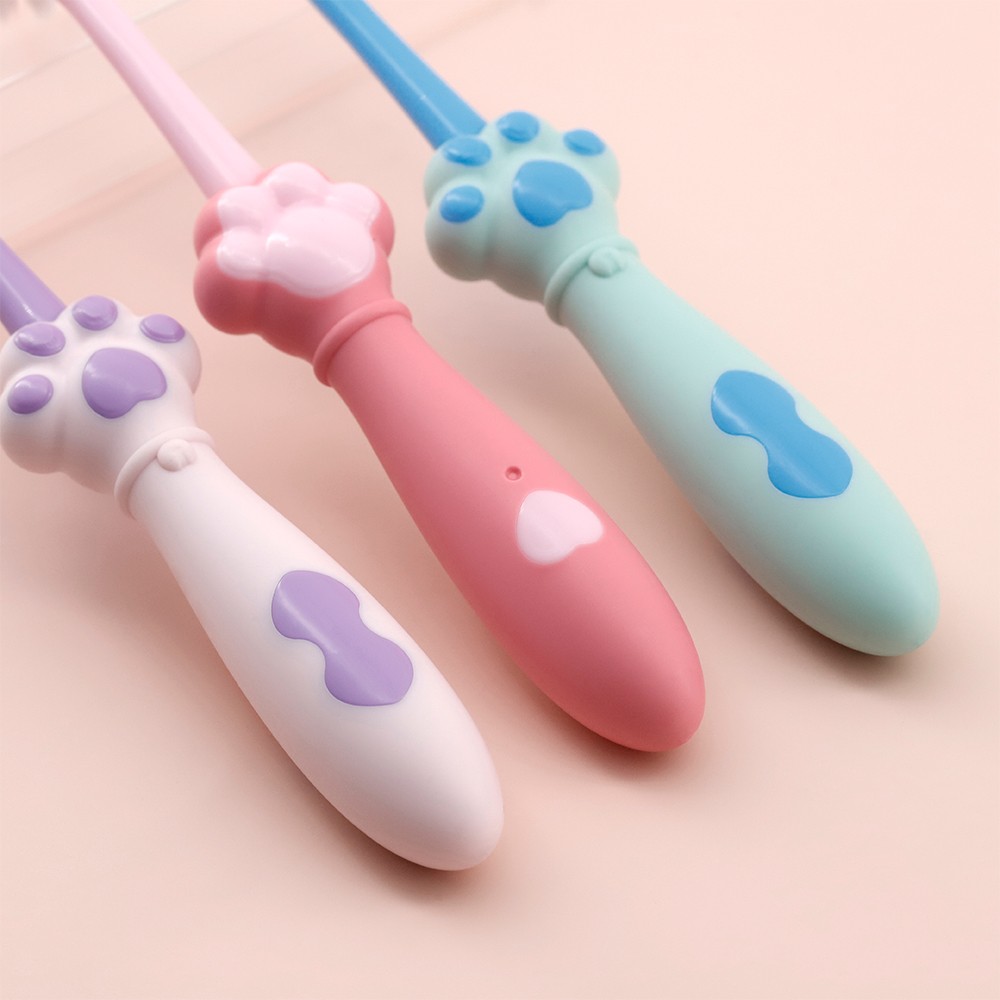 Factory Wholesale Kids Customized Cartoon Design Super Soft Bristle Child Toothbrush