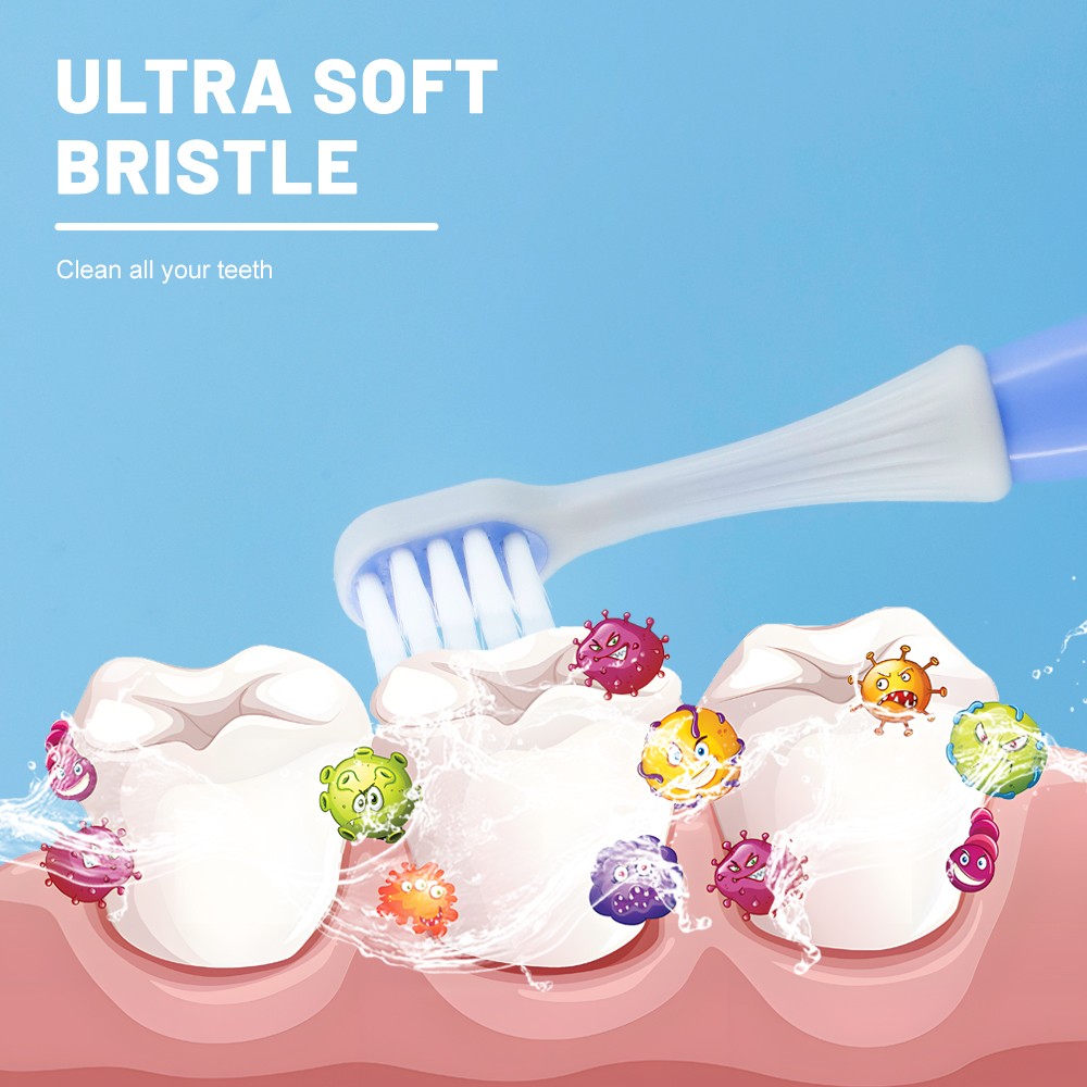 Kids Extra Soft Toothbrush for Baby Using 2-6 Years OEM/ODM Oral Cleaning Children Toothbrush