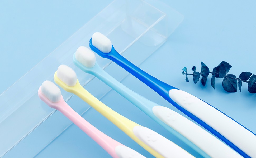 Wholesale 10000 Bristle Nano Kids Toothbrush Home Use Manual Toothbrush Ultra Soft Children Toothbrush