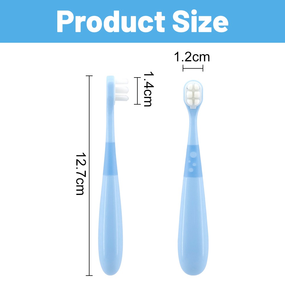 Customizable Logo Soft Children′s Toothbrush with Colorful Handle Manual Use for Home Use