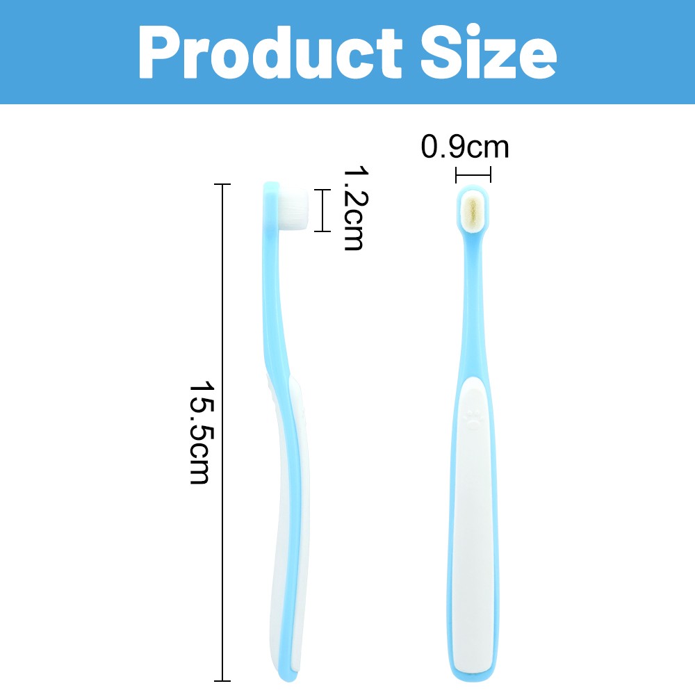 Wholesale 10000 Bristle Nano Kids Toothbrush Home Use Manual Toothbrush Ultra Soft Children Toothbrush
