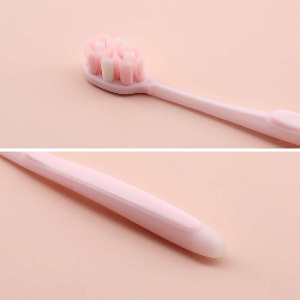 High Quality Customizable Logo Toothbrush Non-Slip Silicone Handle Soft Head With 10,000 Hair for Home
