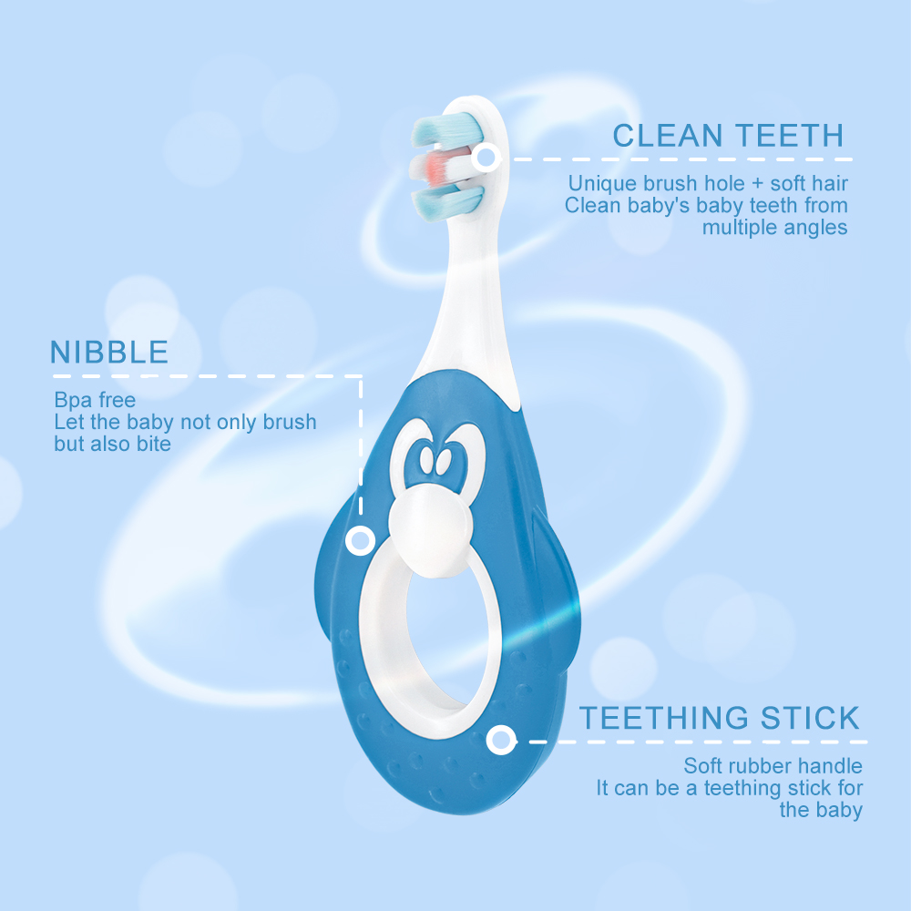 High Quality Factory Wholesale Kids Plastic Toothbrush for Children