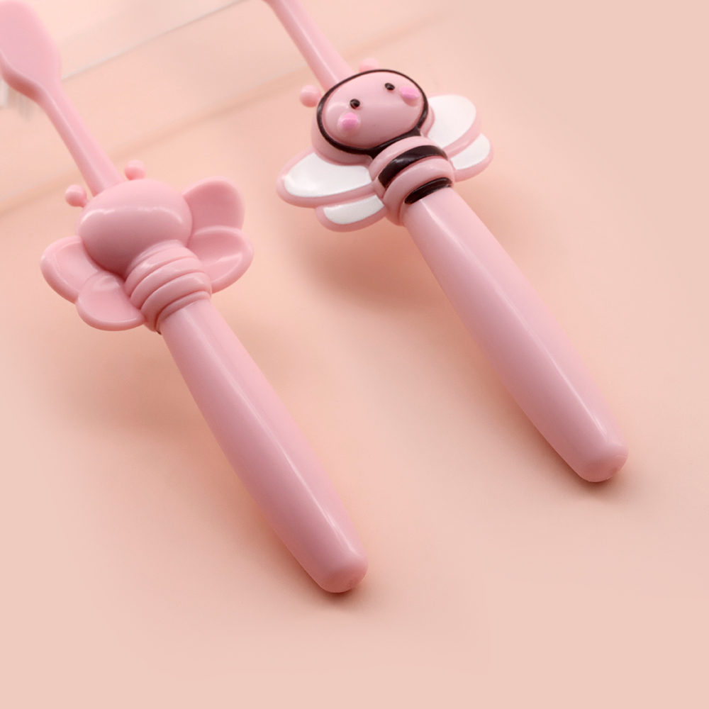 Small Bee Gummed Soft-bristled Toothbrush