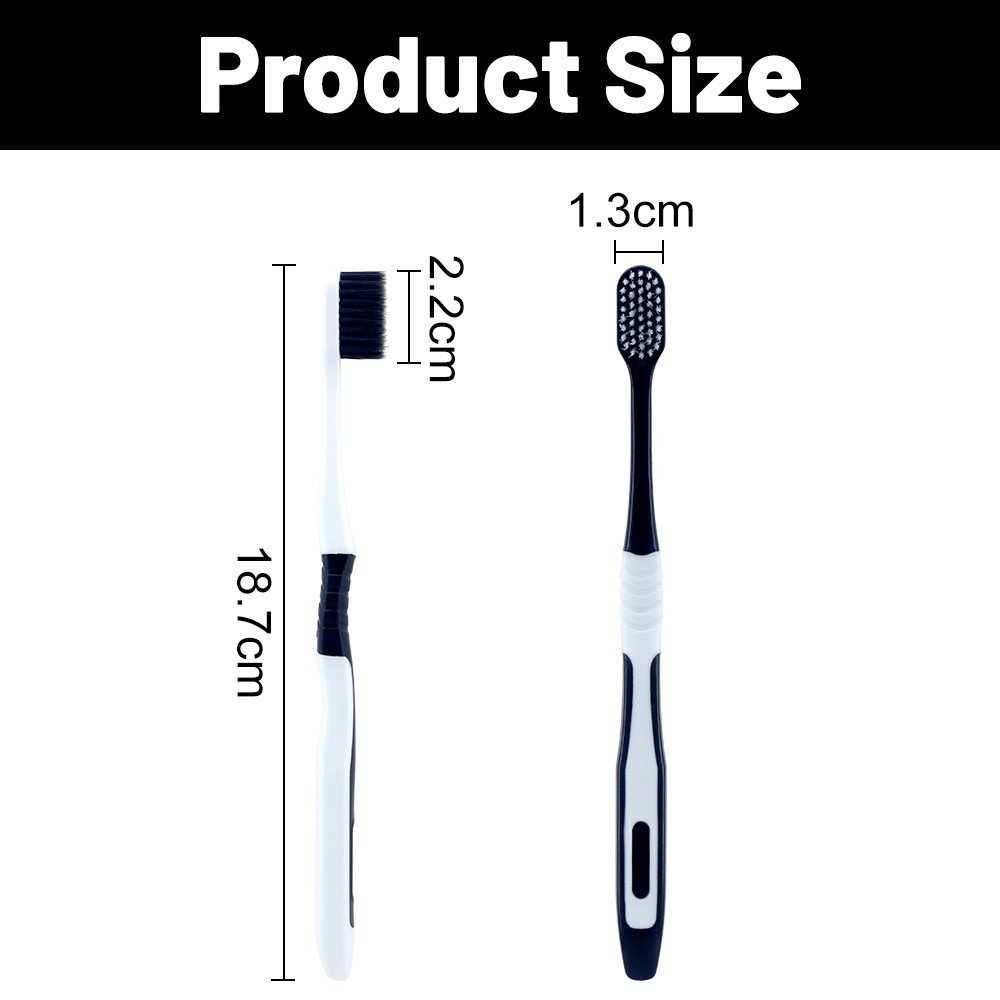 Adult Bristles Toothbrush PP+TPE 