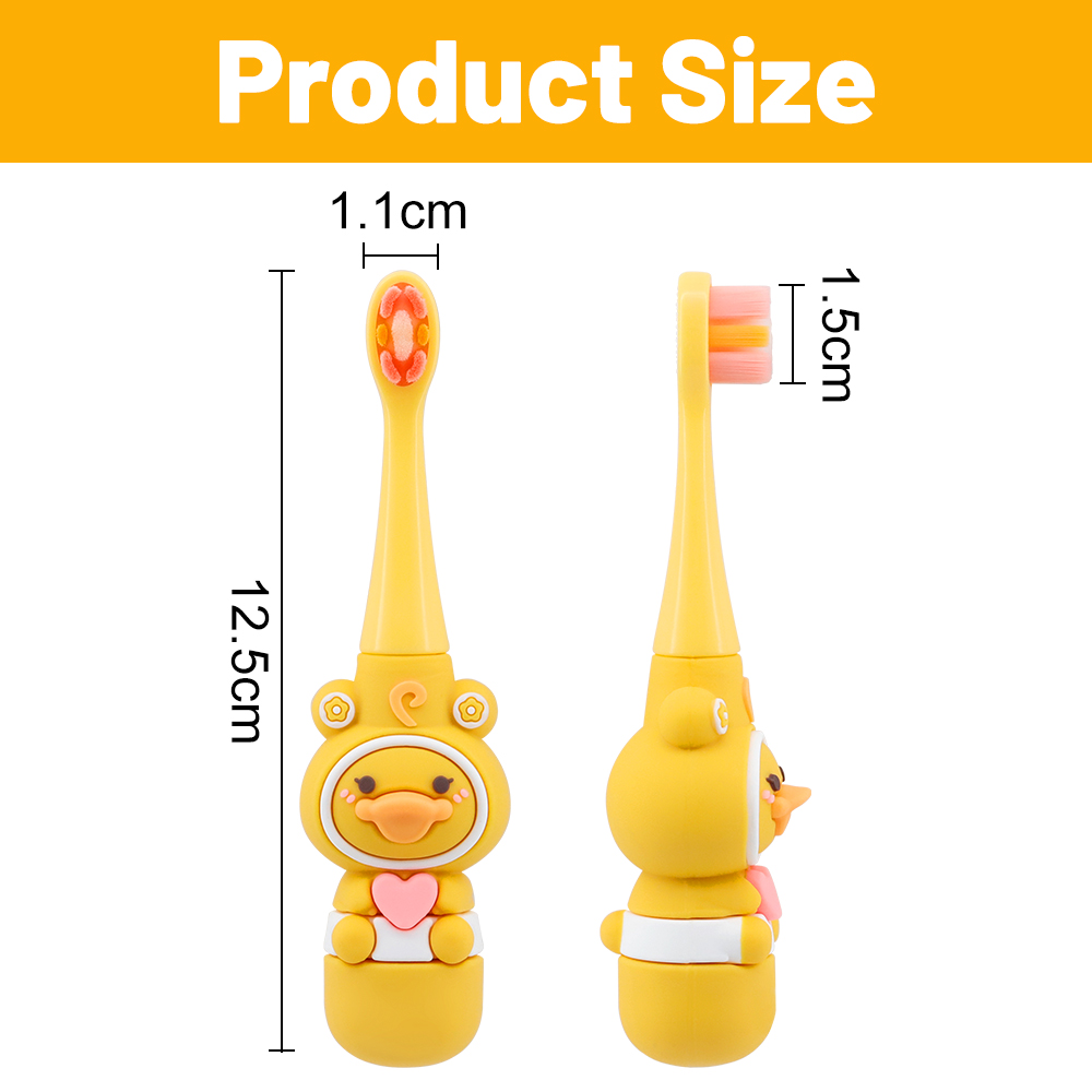 0-6 Years Old Cartoon Baby / Children's Toothbrush10000+ Ultra Soft Bristles