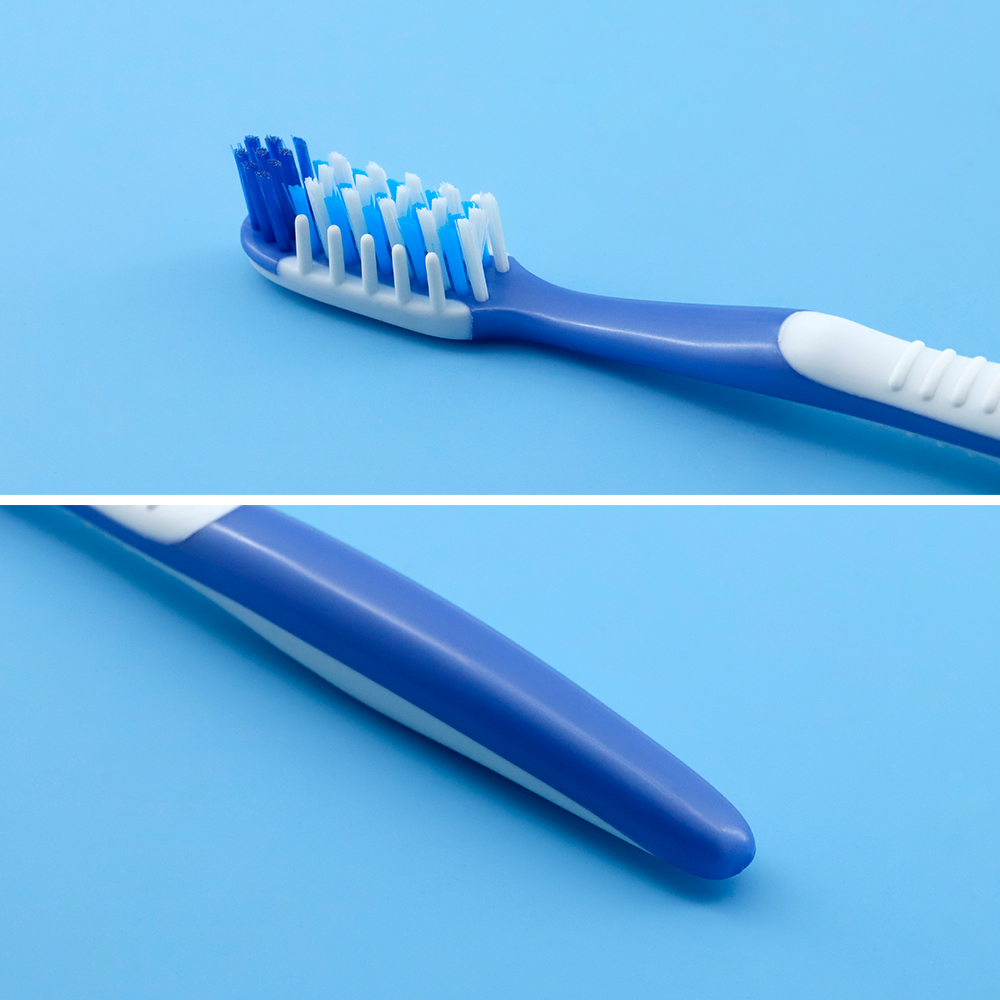 Wholesale Adult Hard Bristles Plastic Manual Adult Toothbrush With Private Logo