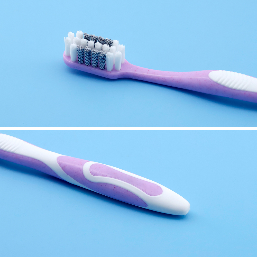 Oral Hygiene for Sensitive Gum Adult Toothbrush for Home Use with PP Handle
