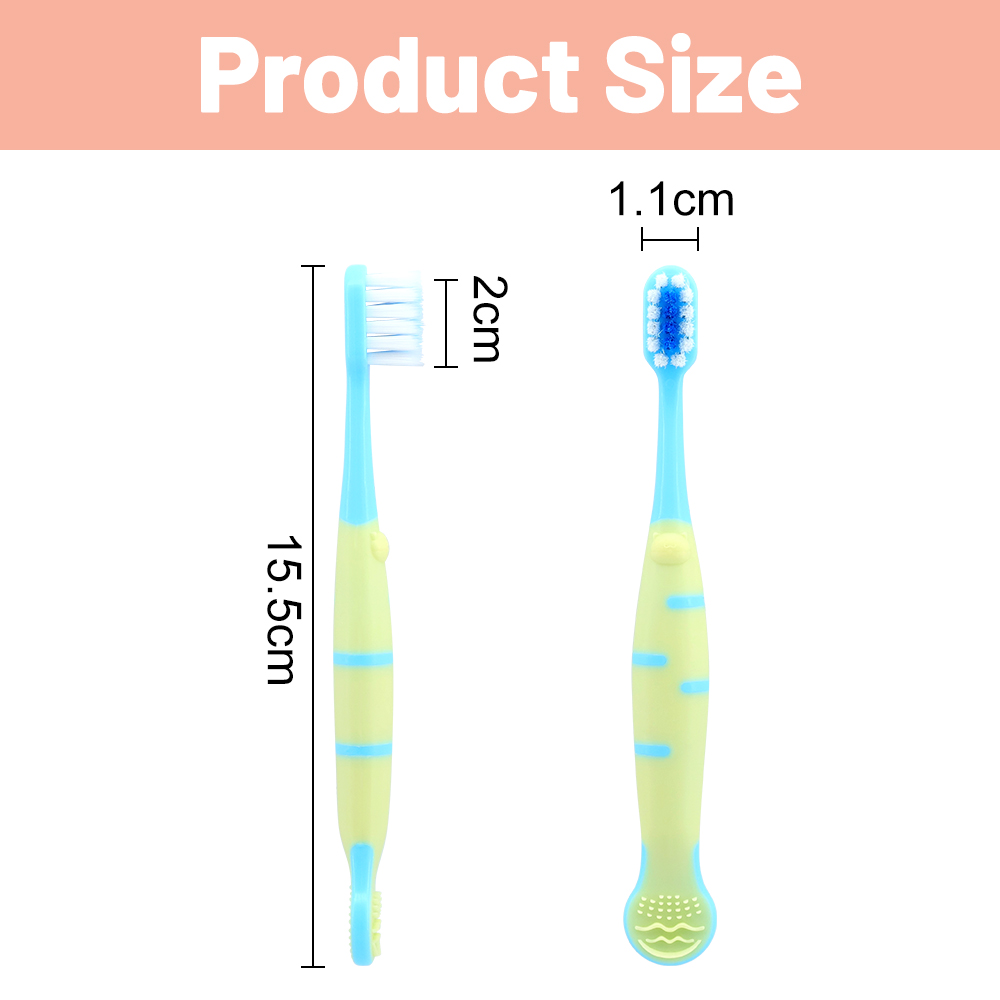 dual functional toothbrush