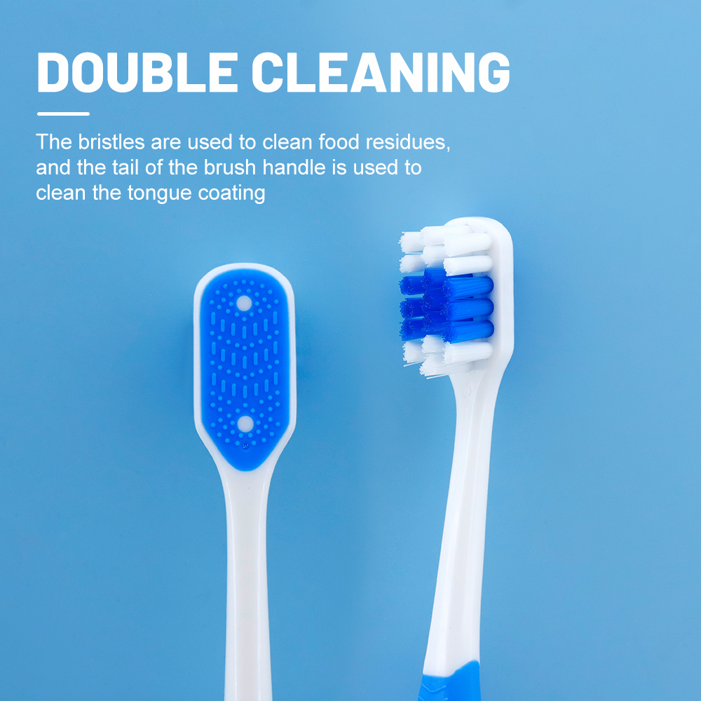 High-Efficiency Adult Toothbrush for Home Use With Soft PBT Bristles Nylon