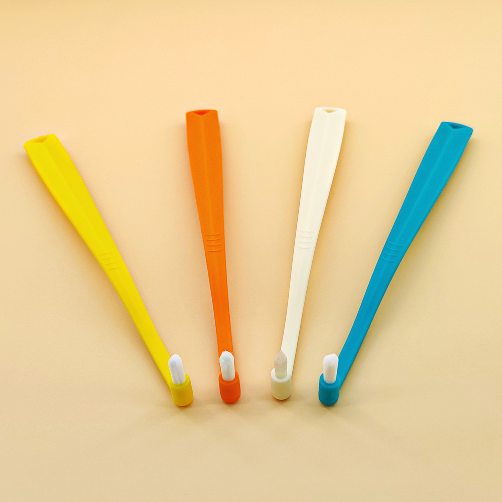 Orthodontic Interdental Toothbrush Soft-Bristles Soft V-shape Multi Scenario Use