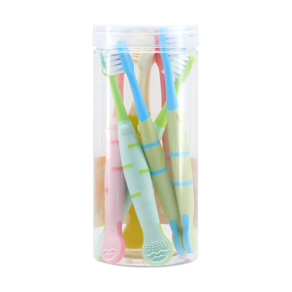 Toothbrush with tongue cleaner