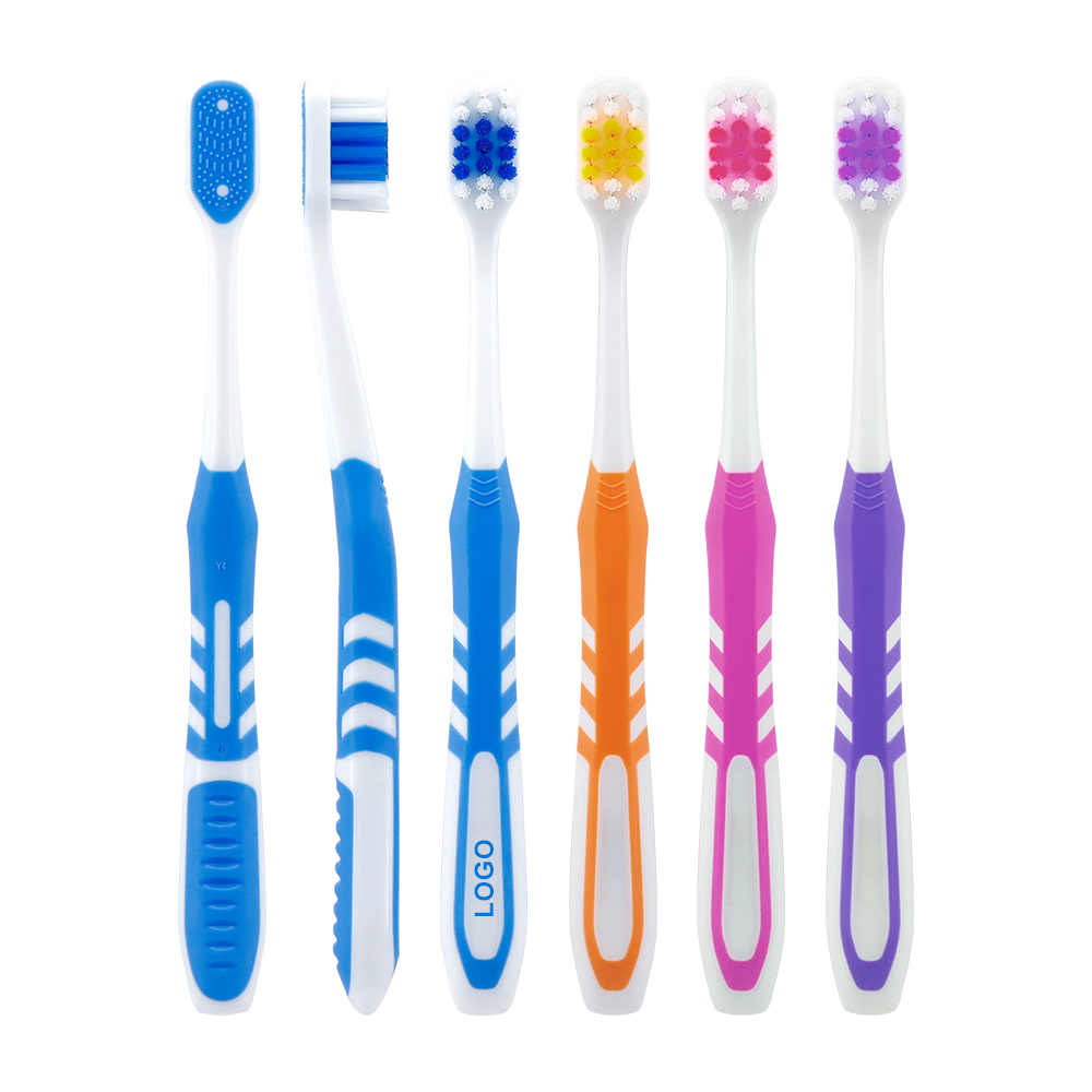 High-Efficiency Adult Toothbrush for Home Use With Soft PBT Bristles Nylon