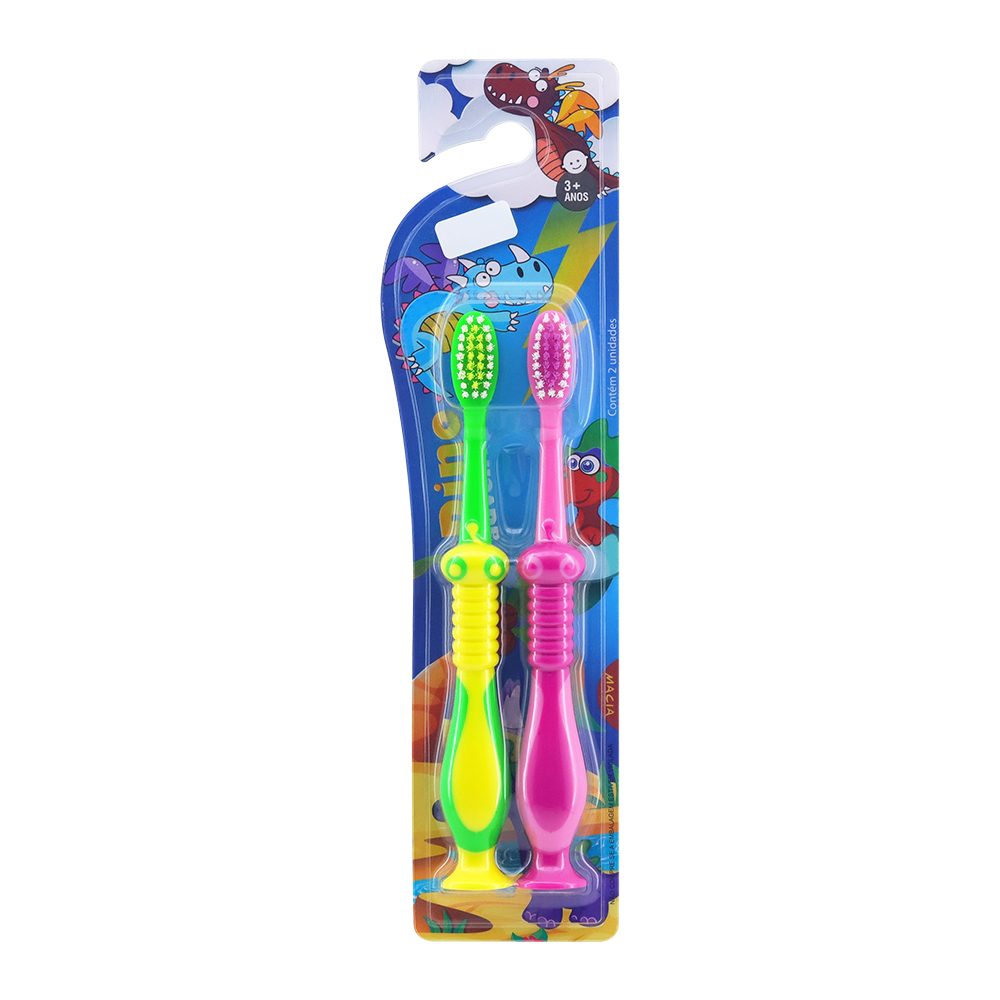Cartoon Ant Kids Toothbrush for Baby for Kids Super Soft End-rounded Nylon Bristles OEM Acceptable
