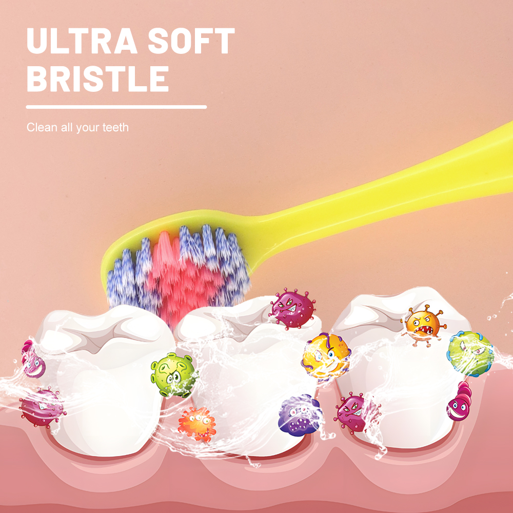 Soft Bristle Toothbrush for Children 3-10 Years Old Kid Toothbrush for Effective Teeth Cleaning Manufacturer
