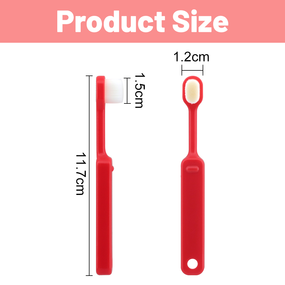 Oral Care High Quality Cartoon Fashion Small Soft Nano Kids Toothbrush for Home Use