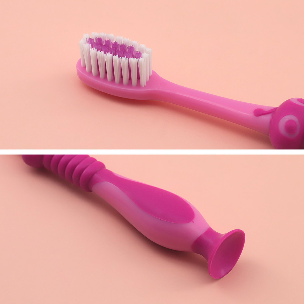 Cartoon Ant Kids Toothbrush for Baby for Kids Super Soft End-rounded Nylon Bristles OEM Acceptable