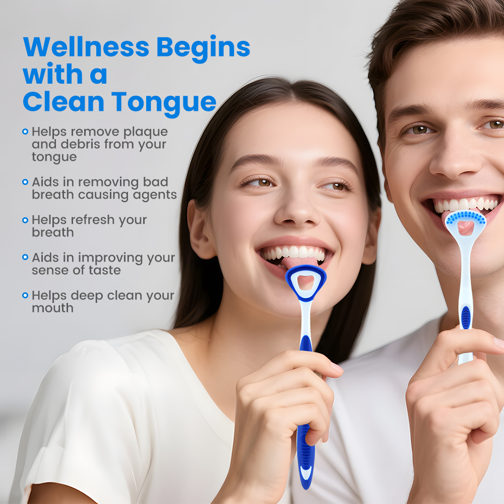 tongue cleaner for dental kits