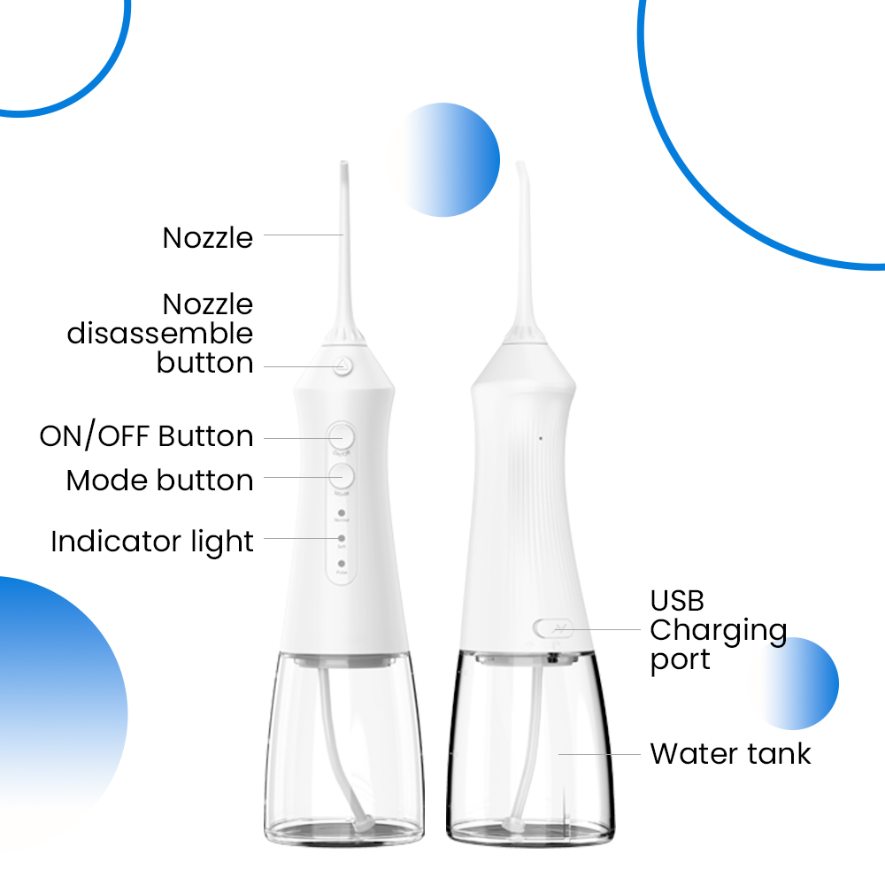 Portable Cordless Water Flosser OEM/ODM Oral Irrigator Manufacturer China