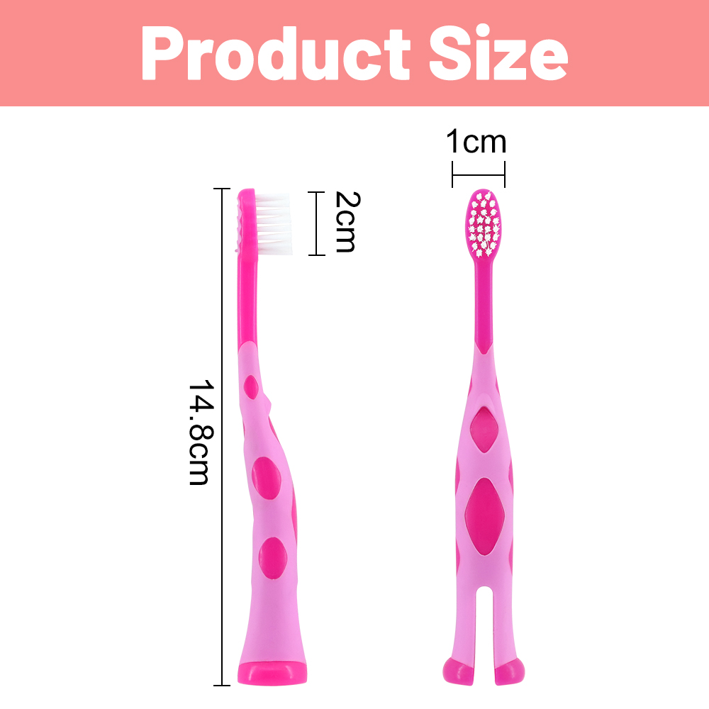 Children Toothbrush Soft Bristles Produced for Child with Carton Handles Toothbrush for Kids