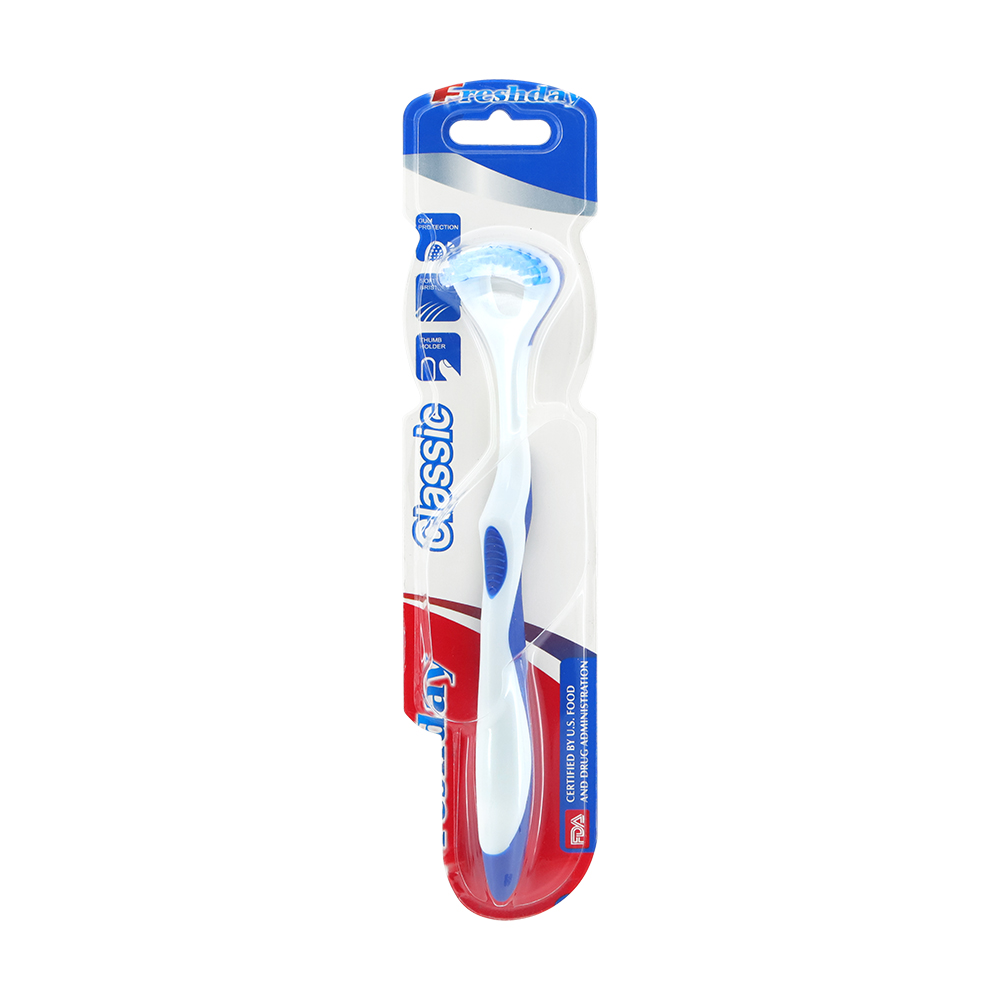 multi-color tongue scraper for retail