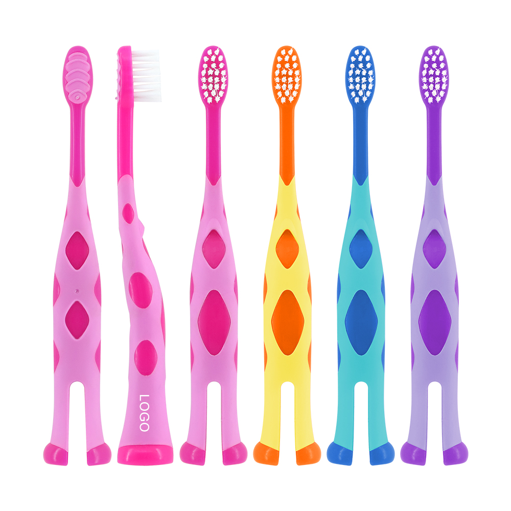 Children Toothbrush Soft Bristles Produced for Child with Carton Handles Toothbrush for Kids