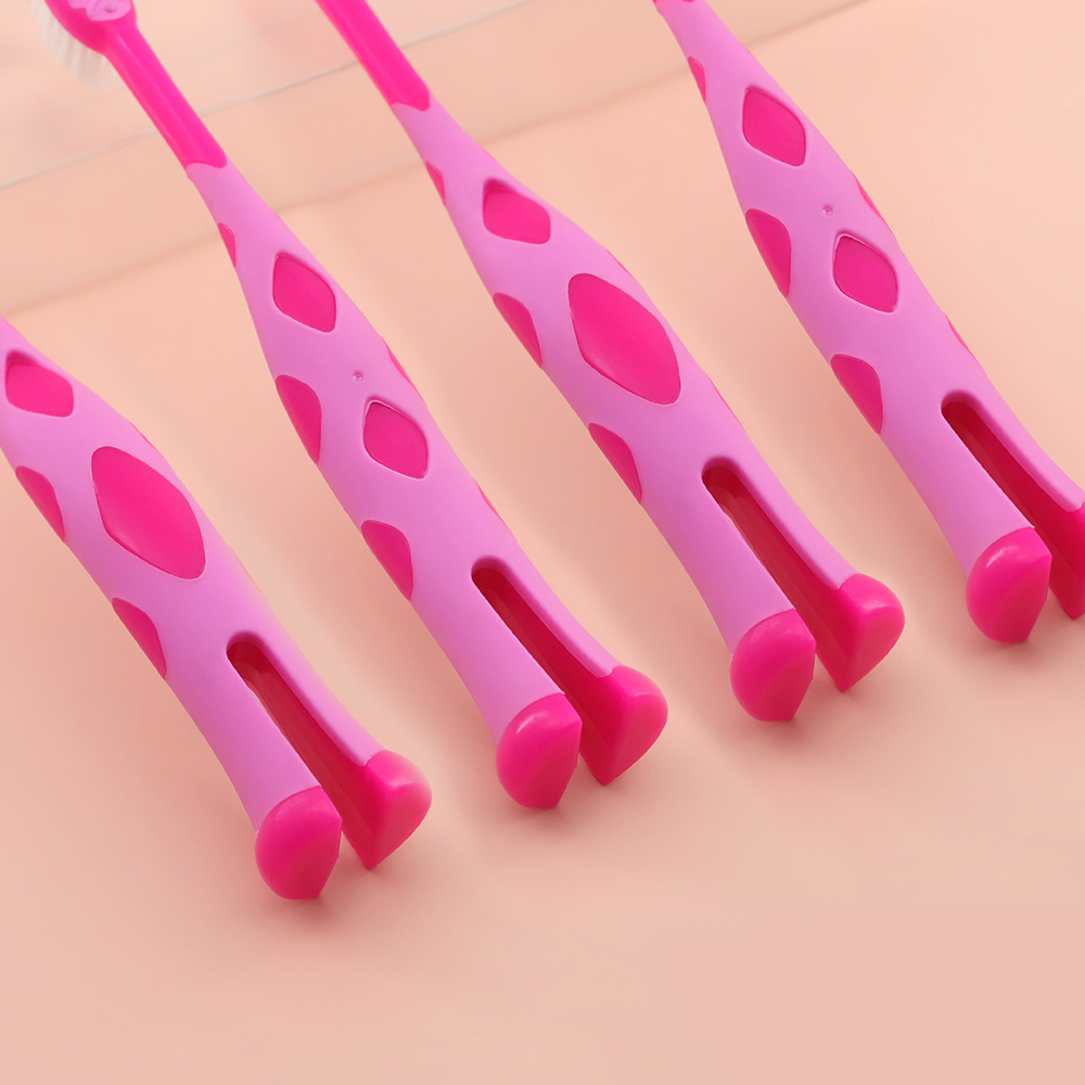 Children Toothbrush Soft Bristles Produced for Child with Carton Handles Toothbrush for Kids