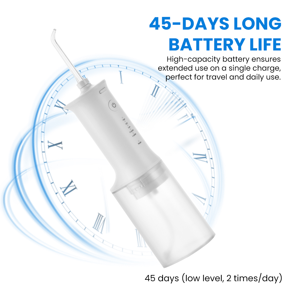 Rechargeable Water Flosser with 3 Modes | Private Label Oral Irrigator Factory