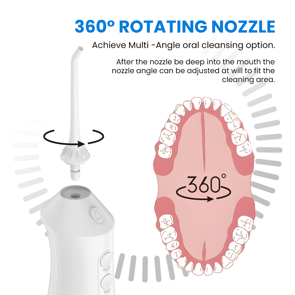 Portable Cordless Water Flosser OEM/ODM Oral Irrigator Manufacturer China