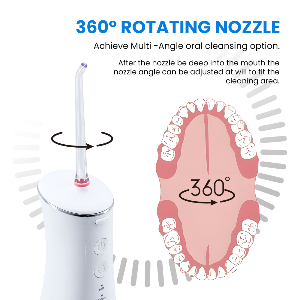 Wholesale Portable Oral Irrigator Manufacturer Professional 320ml Water Flosser OEM/ODM Available