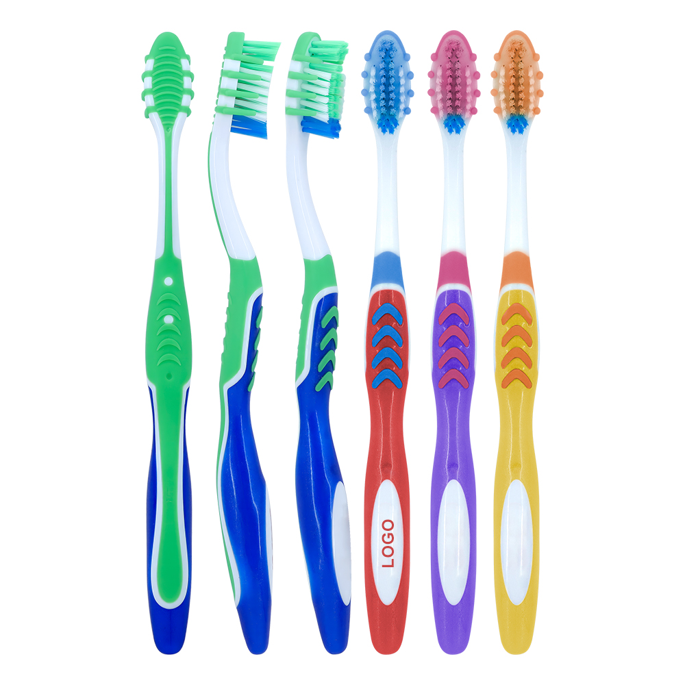 Soft Toothbrush for Adult Multi Color Toothbrush with Wide Space Handle