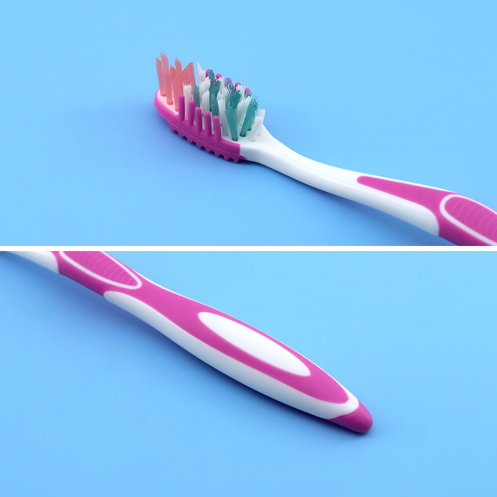 soft hard bristle toothbrush