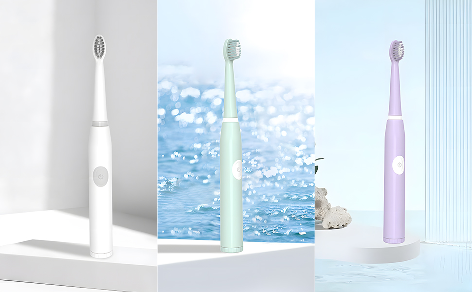 portable sonic electric toothbrush colors